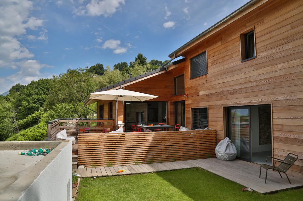 bardage maison bois